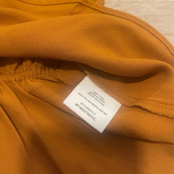 OLM Flutter Sleeve Peplum Blouse - Picture 5 of 5